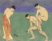 Henri Matisse The Boules Players (mk35) china oil painting reproduction